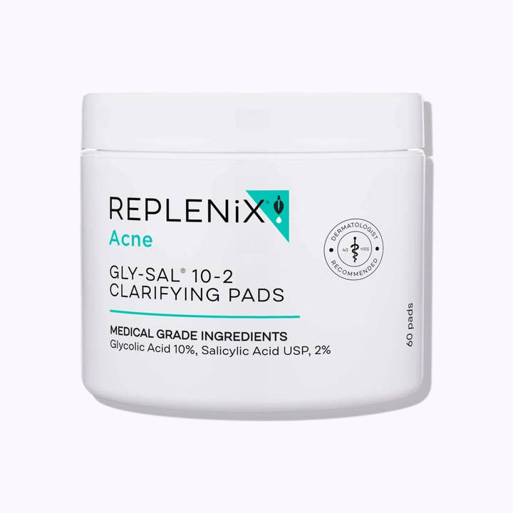 Dermstreet - Wholesale Acne/Hydrocolloid Patch - Replenix Gly-Sal 10-2 Clarifying Pads