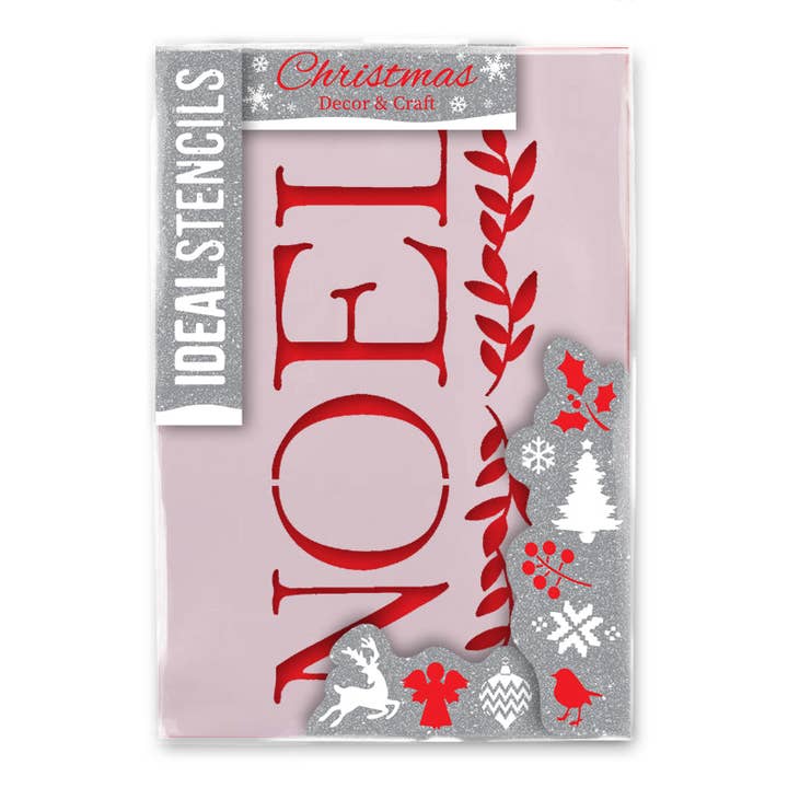 Noel Stencil for wholesale by Ideal Stencils