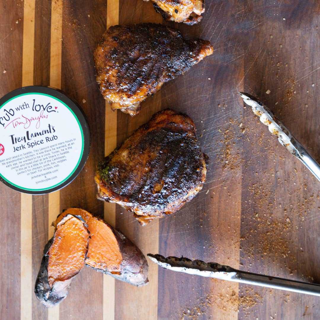 Tom Douglas Rub with Love - Wholesale Rub - Trey Lamont's Jerk Rub1
