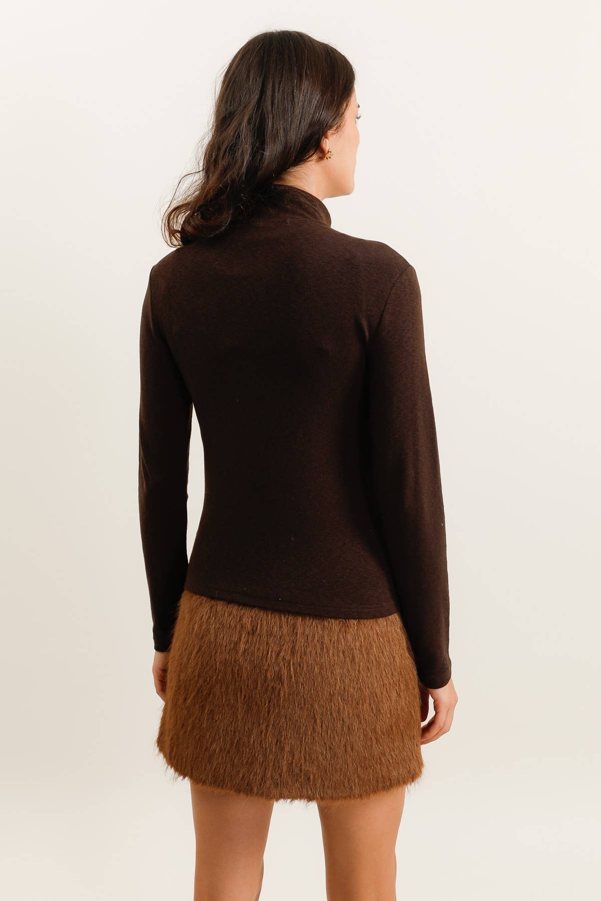 Daphnea - Wholesale Knit Top - Women's - 32100 TURTLENECK T-SHIRT3