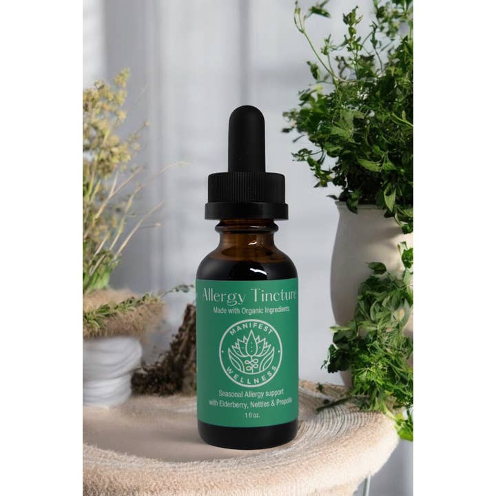 Manifest Wellness - Wholesale Tincture - Organic Allergy Blend Tincture1