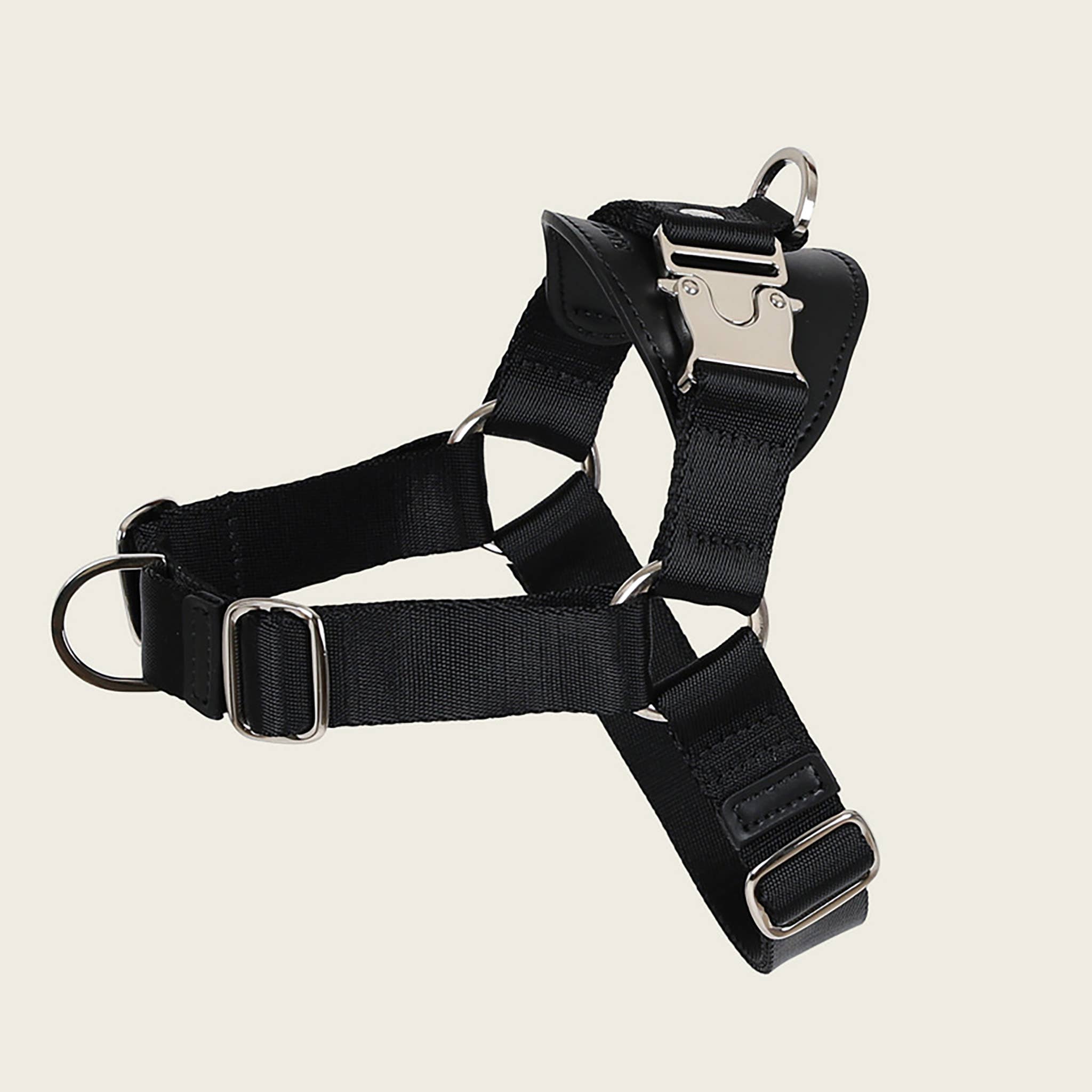 Hozi - Wholesale Pet Harness - Dog - Horsebit Harness : Black0