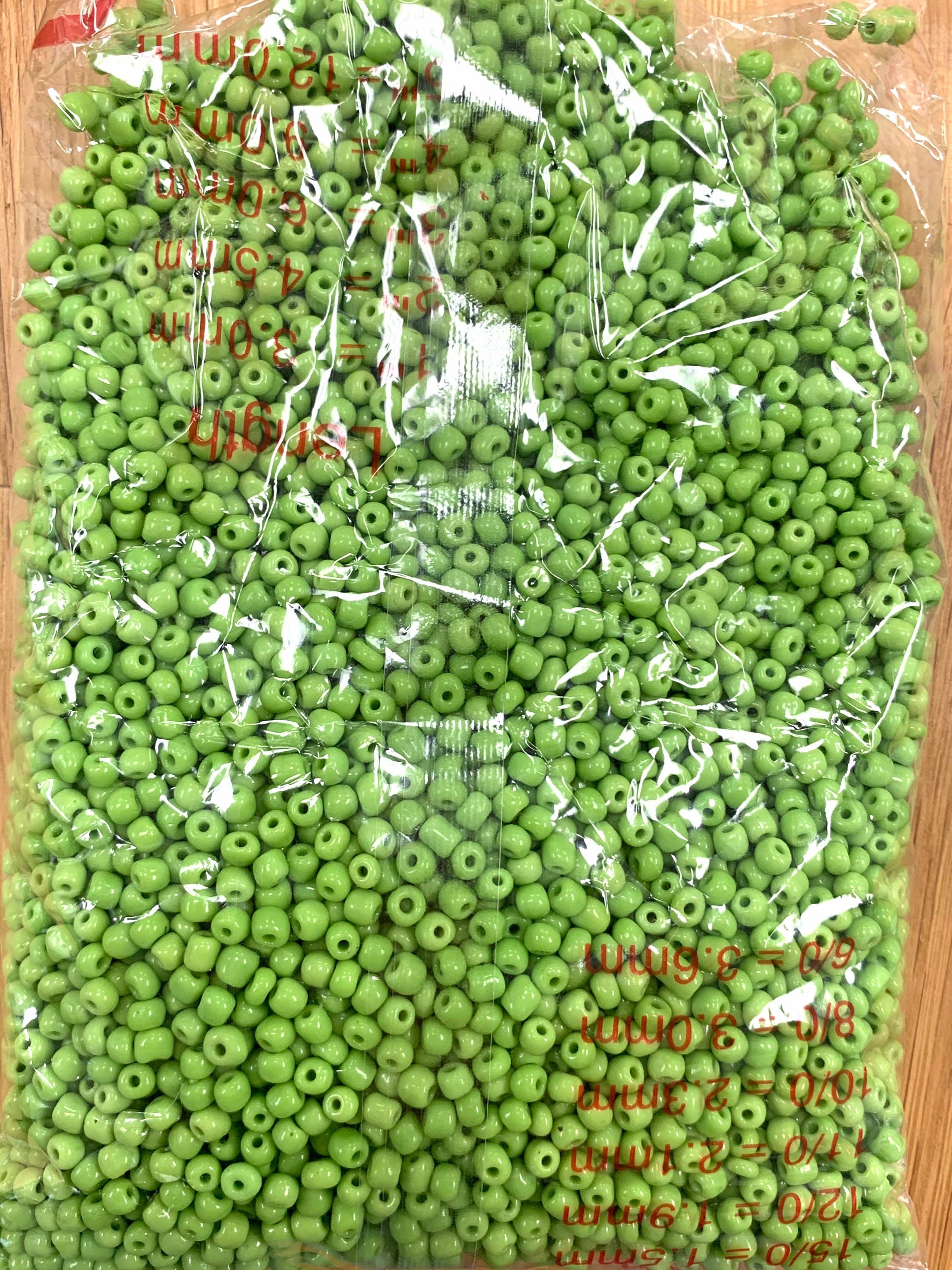 The Bead Bazaar - Vente Perle - Perles de taille, perles de graines, perles de verre rondes de 3 mm, perles de taille rondes, perles de graines en paquets, perles pour porte-masques, perles de graines en vrac4