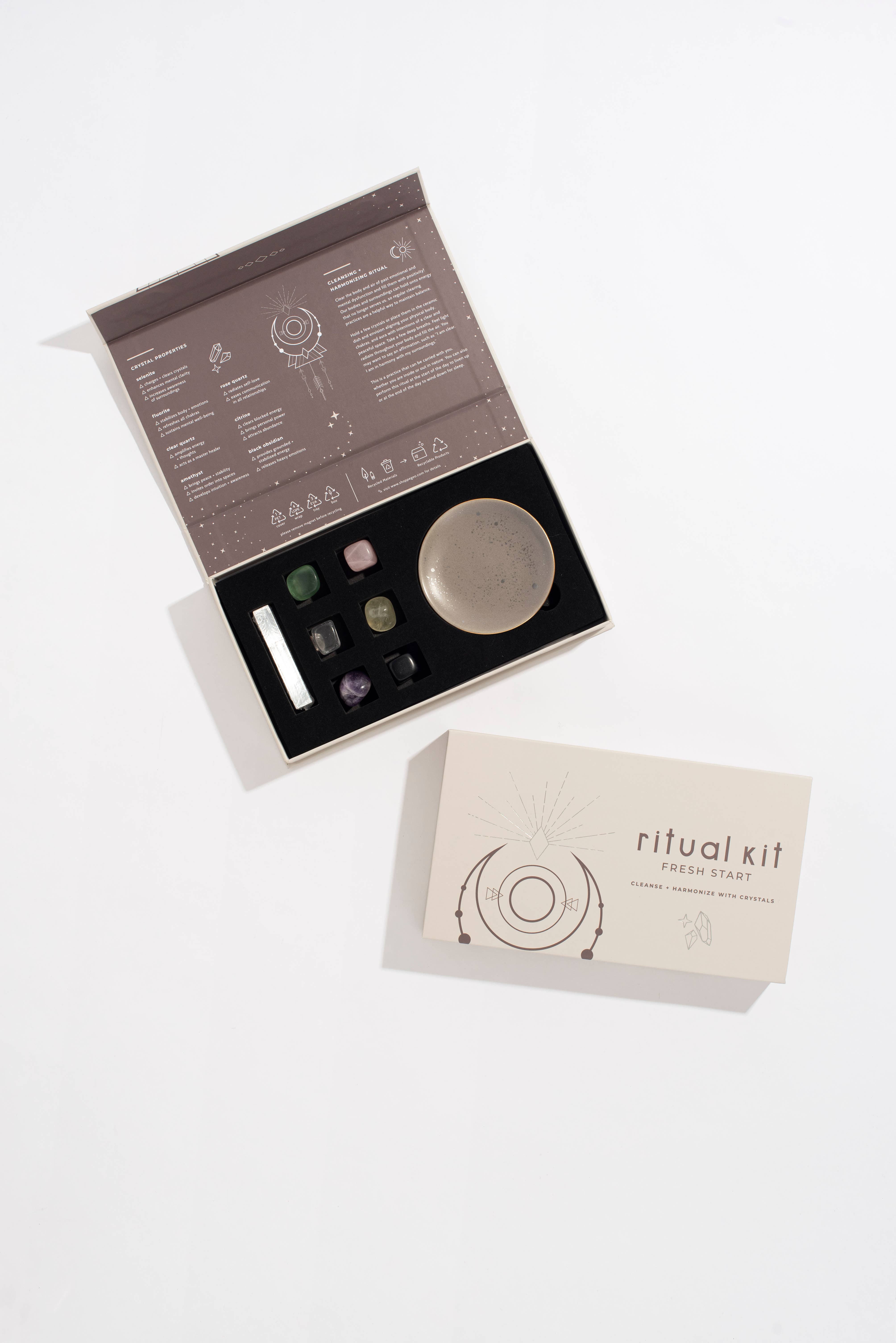 GeoCentral - Wholesale Spiritual Stone/Crystal - Ritual Crystal Kit: Fresh Start1