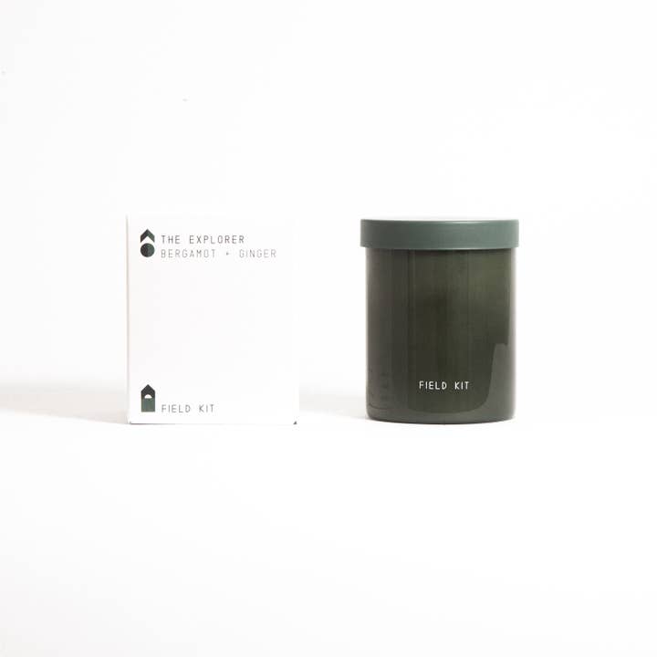 Field Kit - Wholesale Jar/Filled Candle - The Explorer Glass Candle