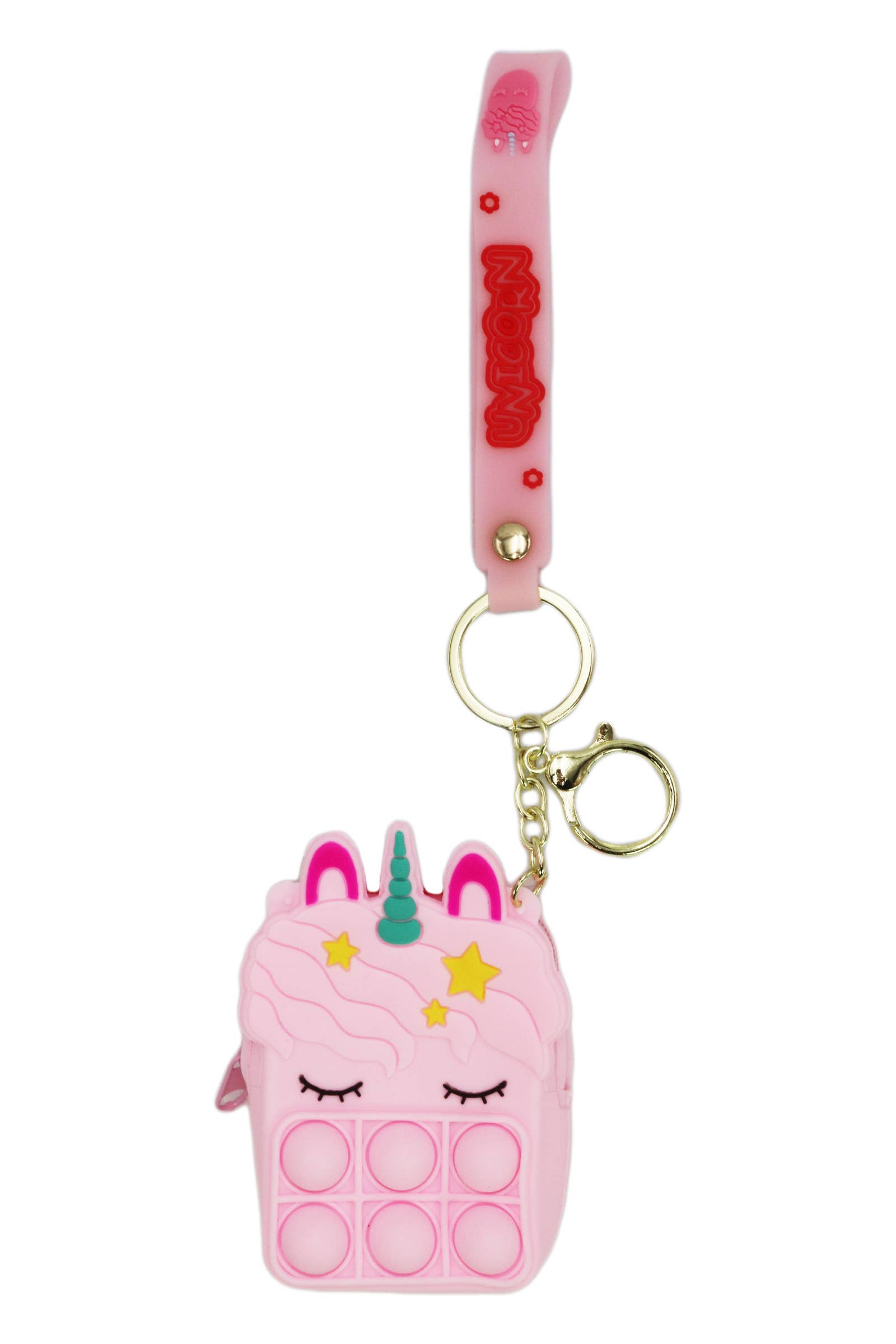 Cap Zone - Wholesale Coin Purse - Kids - Cubic Dreaming Unicorn Bubble Pop Coin Bag6