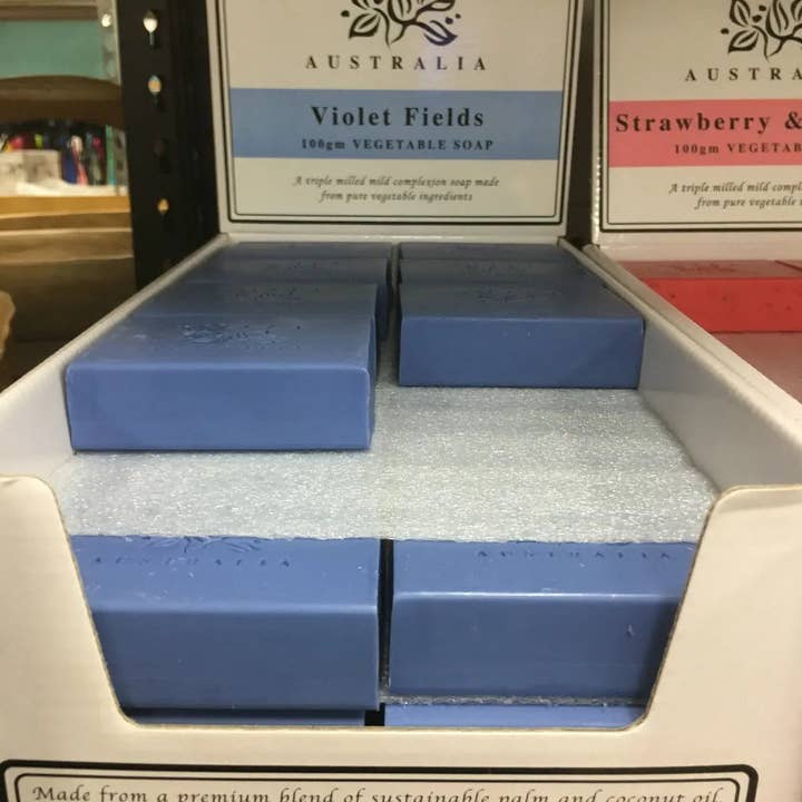 everythingbamboo - Wholesale Bar Soap - 4 Pieces Tilley Soaps 100gm Tilley Australia Hand Made Natural Vegetable Soap