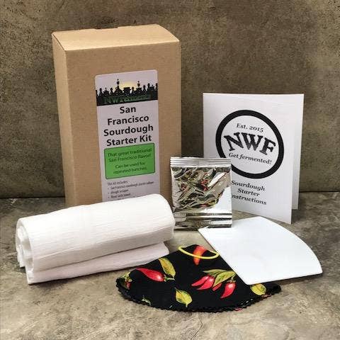 NW Ferments - Wholesale DIY Food Kit - San Francisco Sourdough Starter Kit