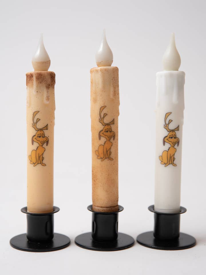 Vela Cónica com Temporizador LED Max o Cão por atacado de LMS Wholesale