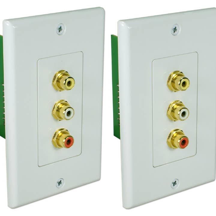 Vídeo composto com extensor de áudio estéreo Cat5e por atacado de QVS Inc