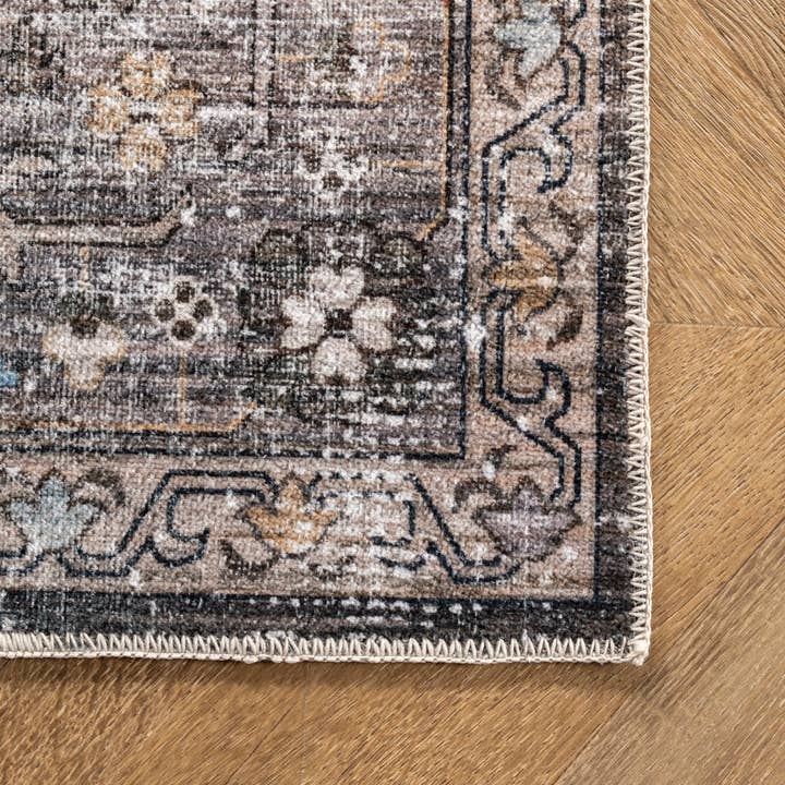 nuLOOM - Wholesale Area Rug - Gracie Machine Washable Distressed Medallion Area Rug