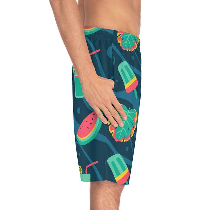 Automatically matched to design color Men's Board Shorts for wholesale on Faire5