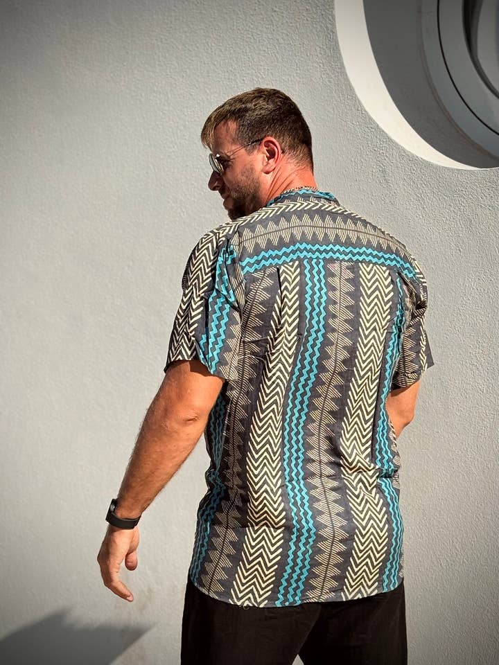 Arena Formentera - Wholesale Button Down Shirt - Men's - MAO collar shirt - New!!!!