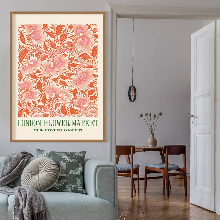 Ink & Drop - Wholesale Art Print - London Flower Market Covent Garden Print