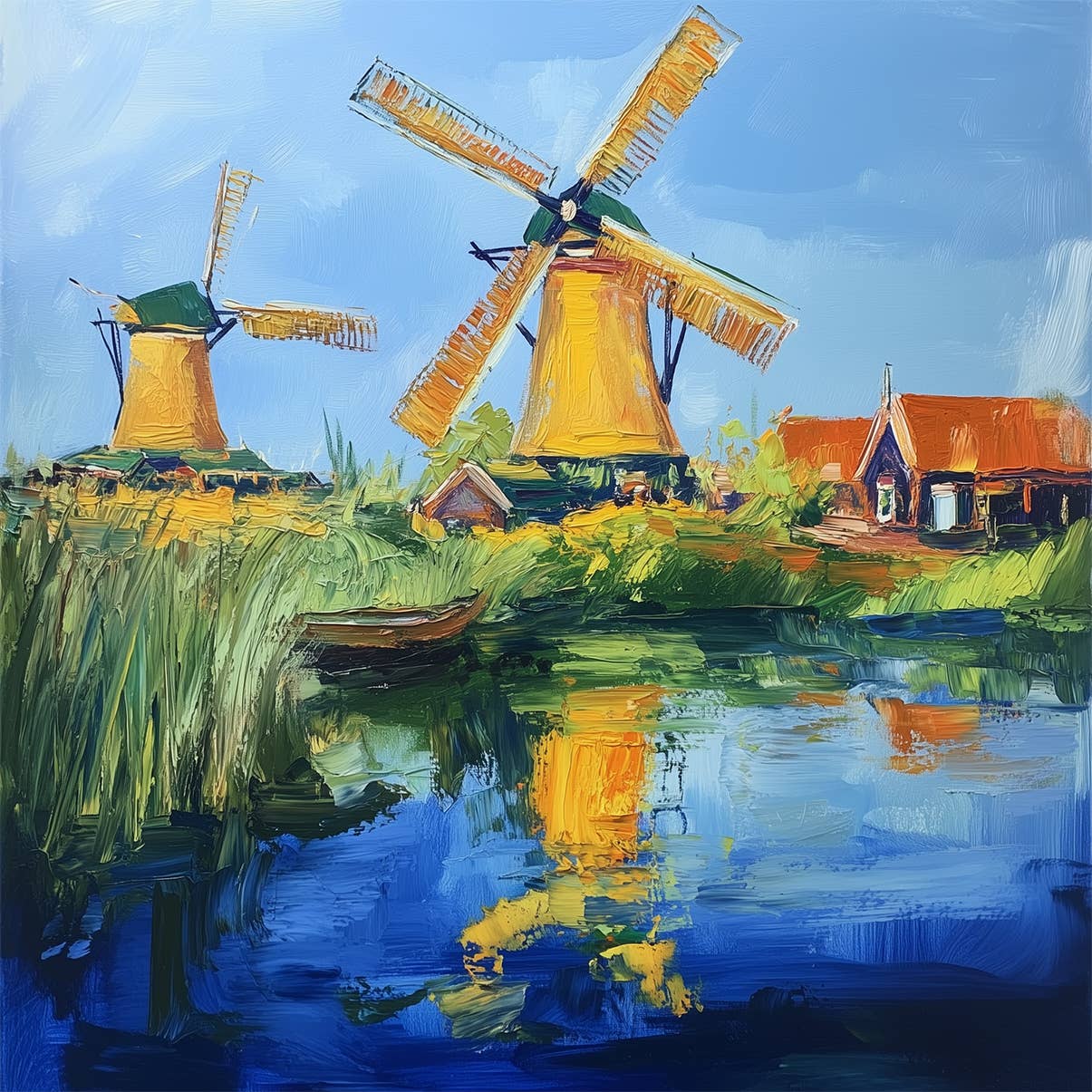 Artige BV – wholesale Sculpture – Landschapmolens - natuursteen tegel2