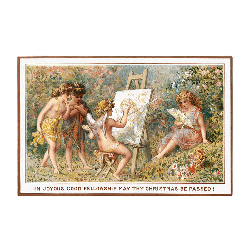 Laughing Elephant - Wholesale Postcard - We Wish You a Crazy Christmas Postcard Book -  Postcards23