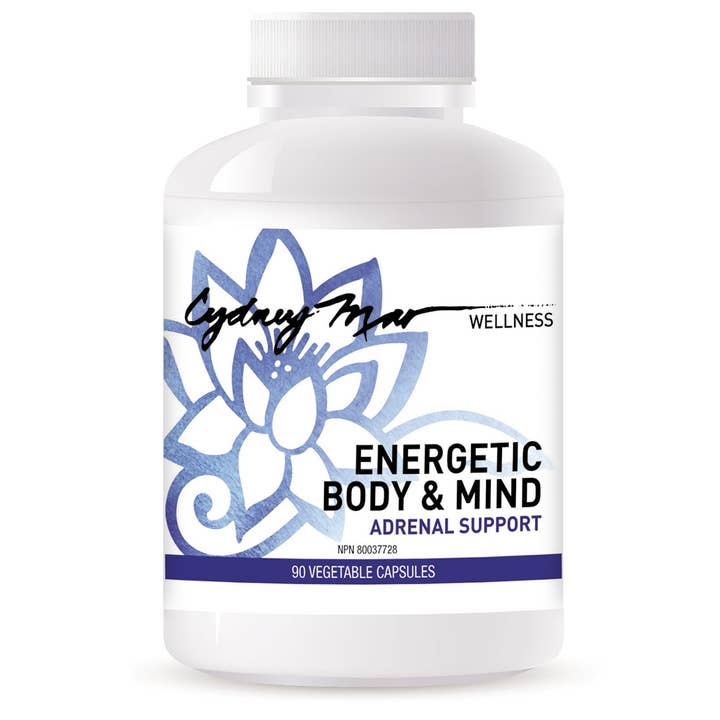 Énergie du corps et de l'esprit, vitamines de soutien surrénalien pour la vente par Cydney Mar Wellness