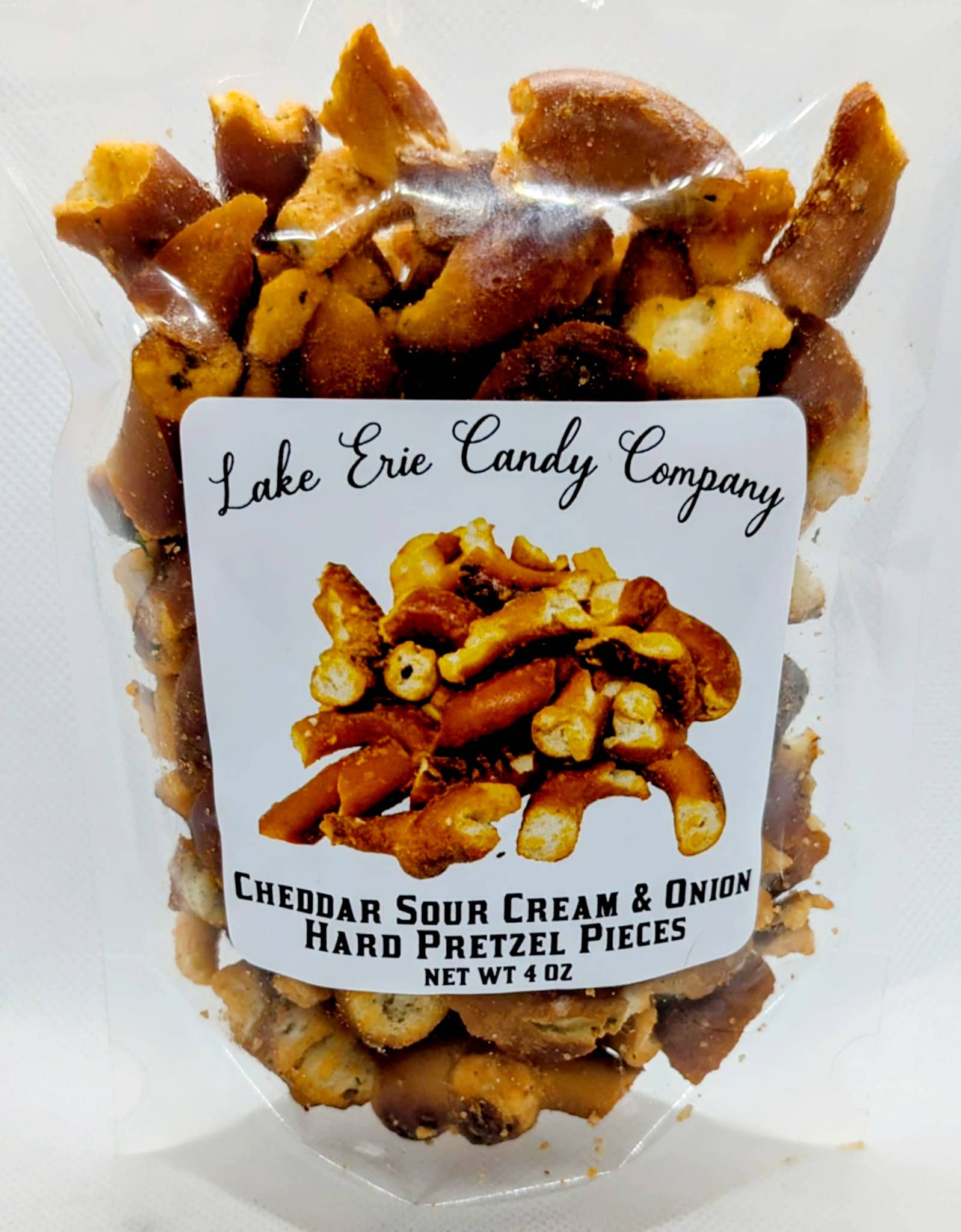 Lake Erie Candy Company - Wholesale Pretzels - Cheddar Sour Cream & Onion Hard Pretzel Pieces