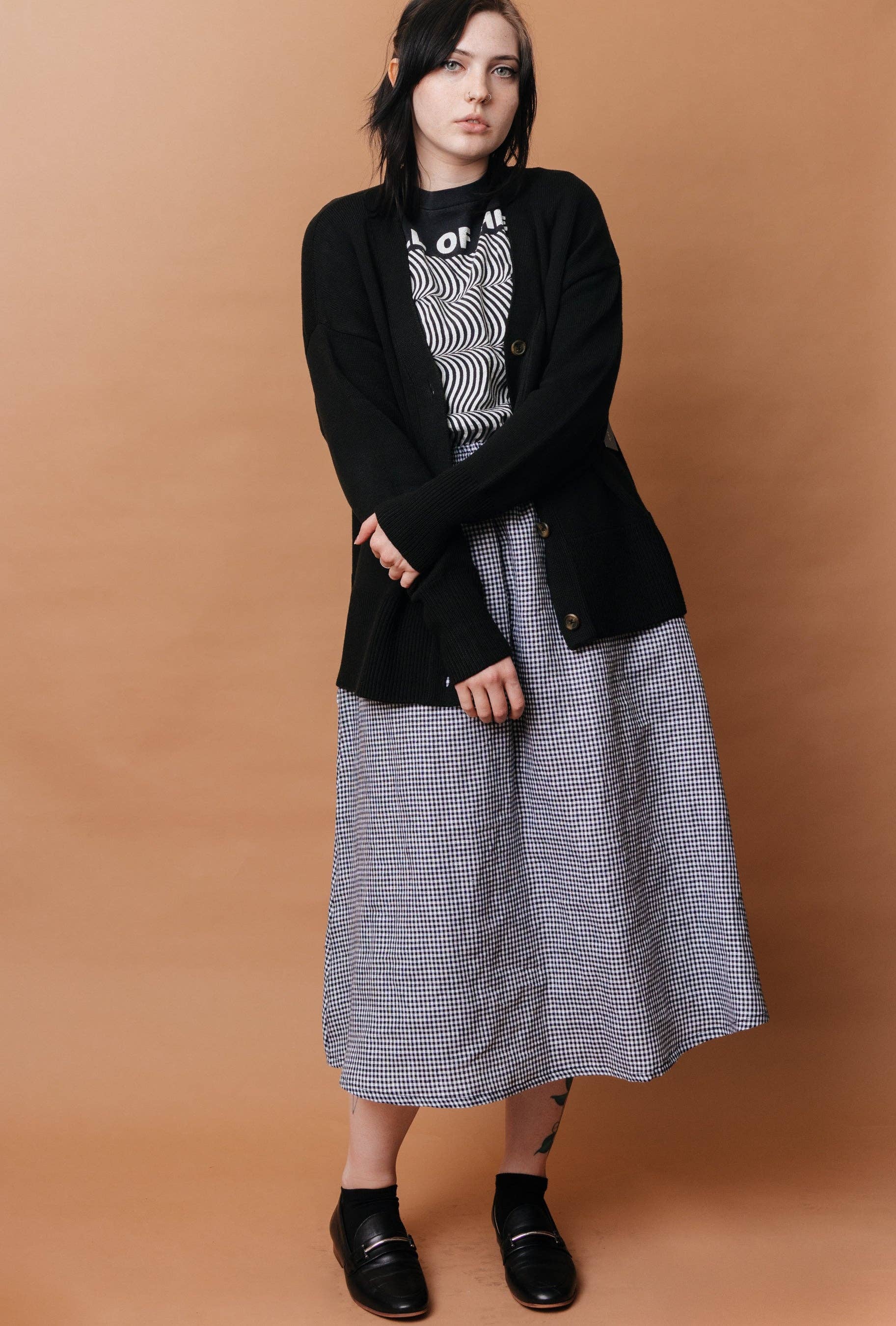 Altar - Wholesale Skirt - Women's - Eva Midi Gingham Skirt3