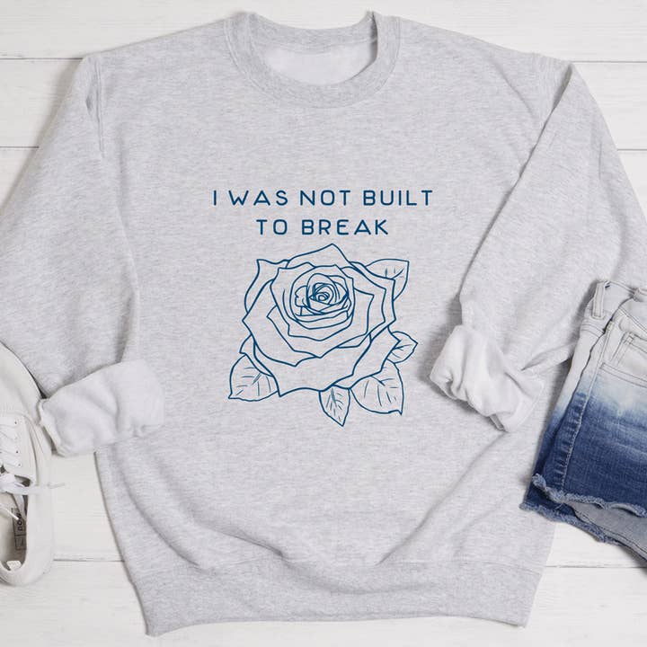 Not Built To Break Sweatshirt for wholesale by Out Of Office Brands