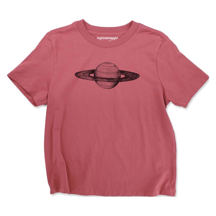 Saturn Gwenn Heavyweight Tee for wholesale by Supermaggie @ Faire