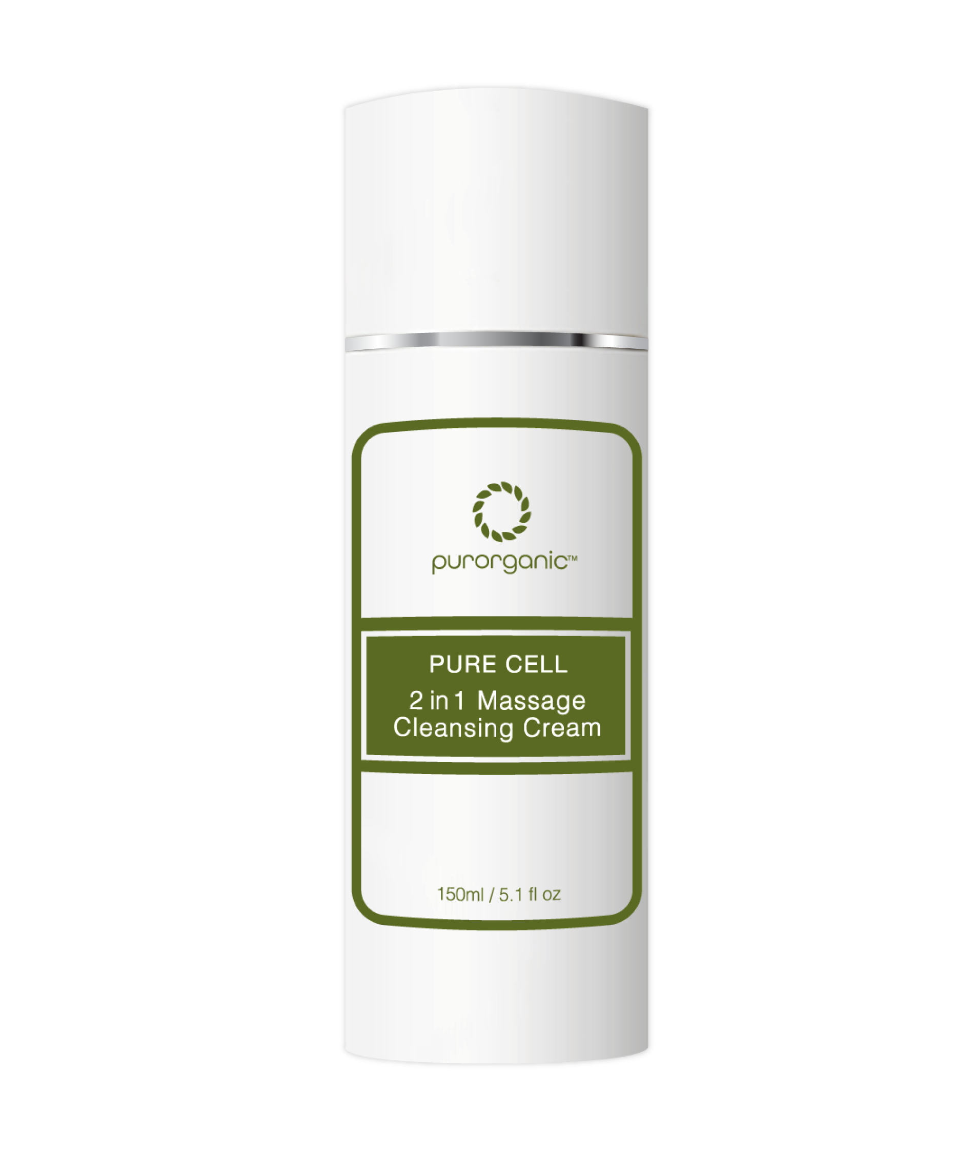 URBAN COLLINS - Vendita all'ingrosso Detergenti per il viso - Crema detergente per massaggi 2 in 1 PURORGANIC 5,1 fl oz (150 ml)1