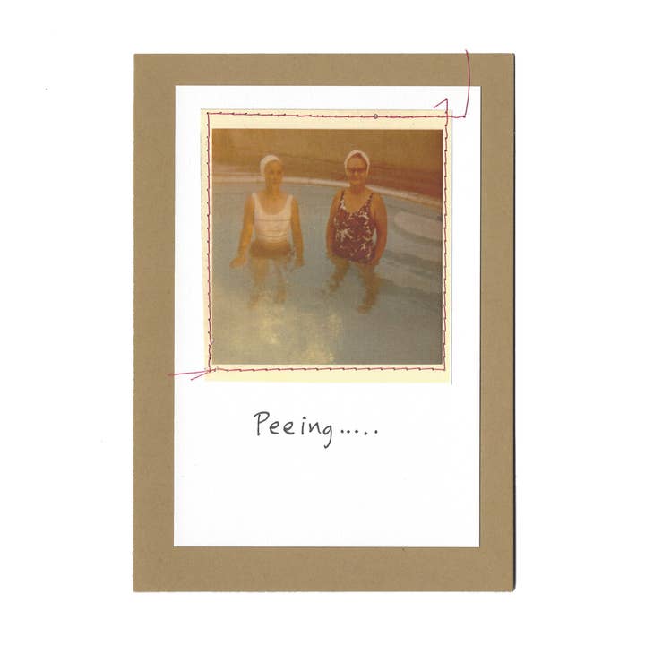 Visual Treats - Wholesale Everyday Greeting Card - "Peeing....."