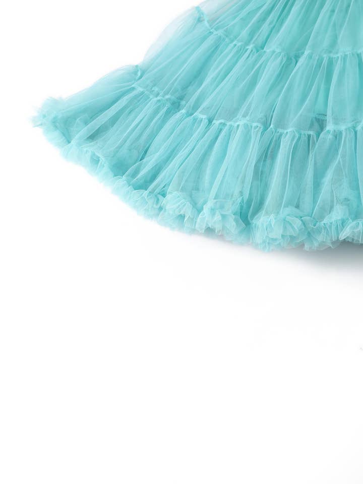 Dolly & Dotty - Wholesale Dress - Women's - Fluffy Petticoat in Turquoise