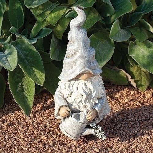 Gnome with Watering Can Statue for wholesale by Roman