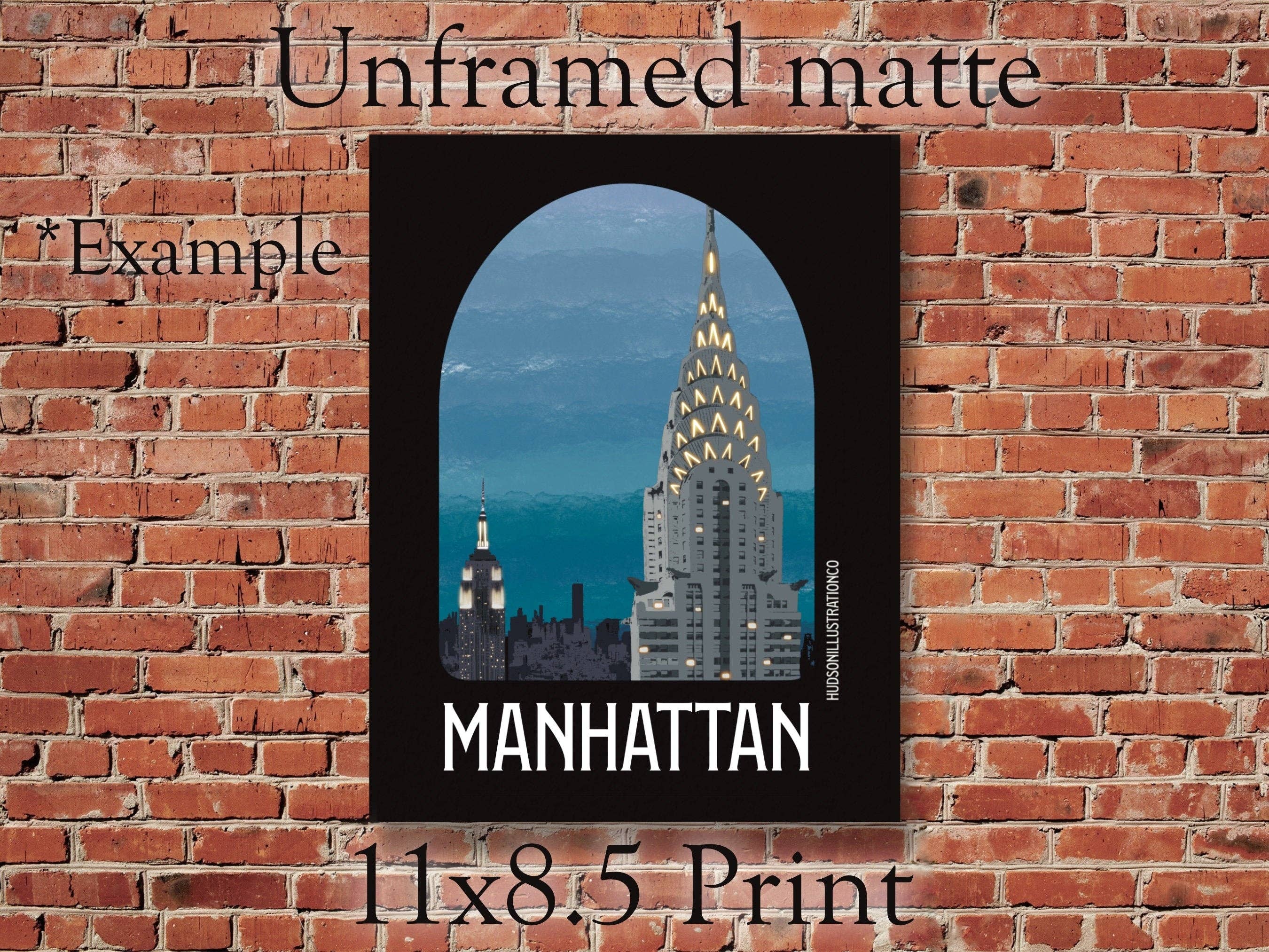 Hudson Illustration Co - About Town Co - Wholesale Sticker - Sleepy Hollow New York City 2