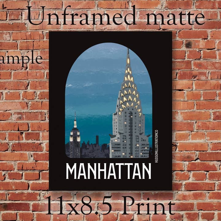 Hudson Illustration Co - About Town Co - Wholesale Sticker - Sleepy Hollow New York City 2