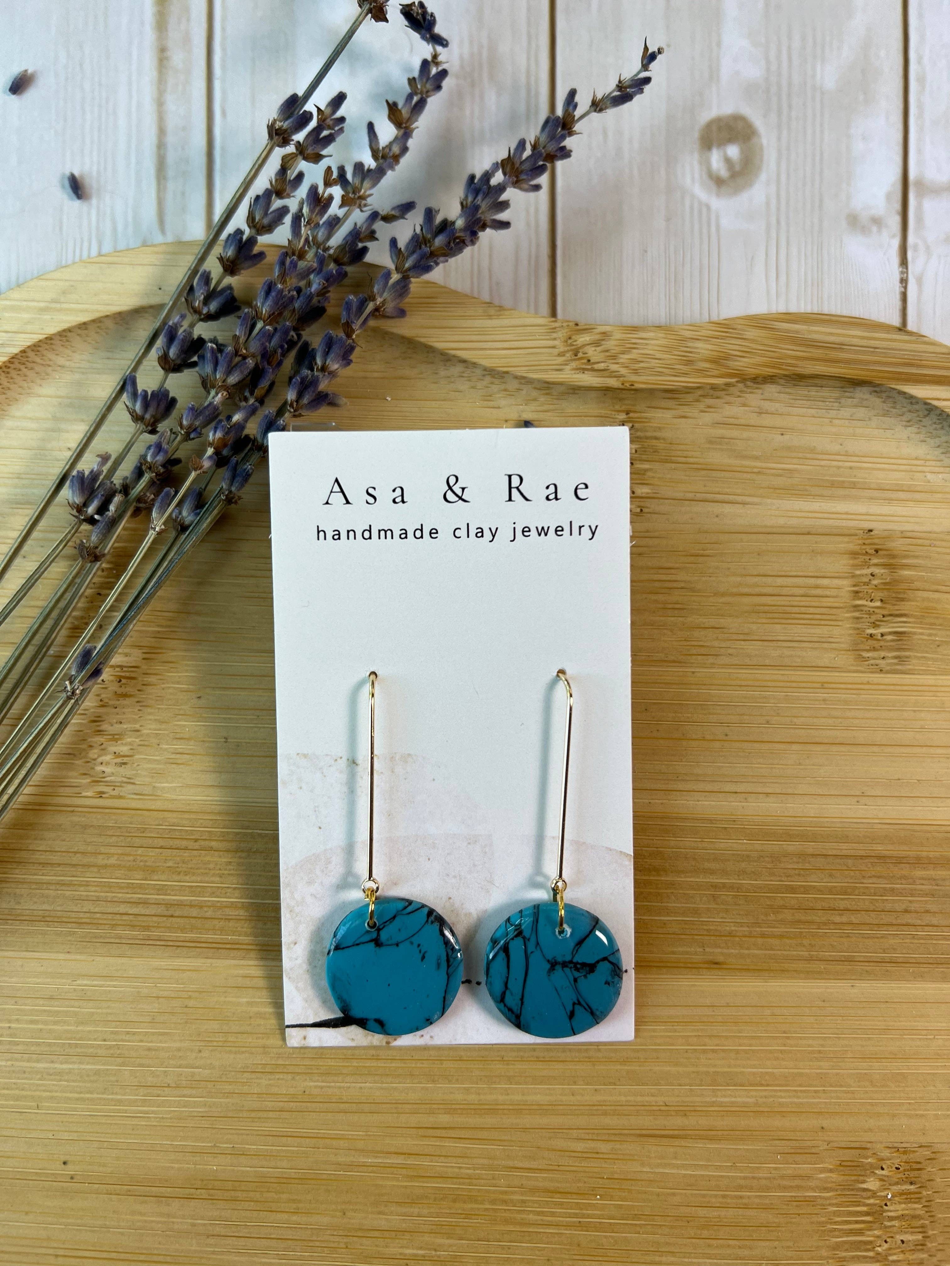 Asa&Rae - Wholesale Dangle Earrings - Circle Drop Dangle10