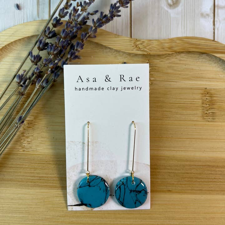 Asa&Rae - Wholesale Dangle Earrings - Circle Drop Dangle10