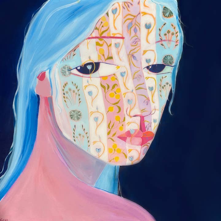 GERB - Wholesale Art Print - "Wallpapered" / Velvet Print