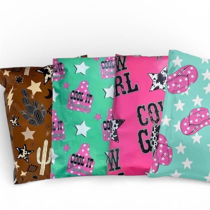 Trendy Chick Mailers – wholesale Envelopes – 10x13 Western Fall Variety Poly Mailers 0