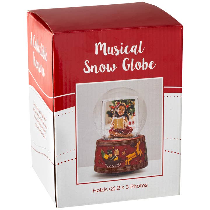 Neil Enterprises - Wholesale Snow Globe - Holiday Music Photo Snow Globe