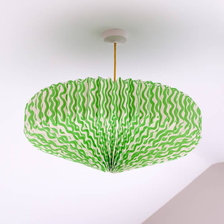AARVEN – wholesale Lampshade – Origami Paper Lightshade "Saucer"9
