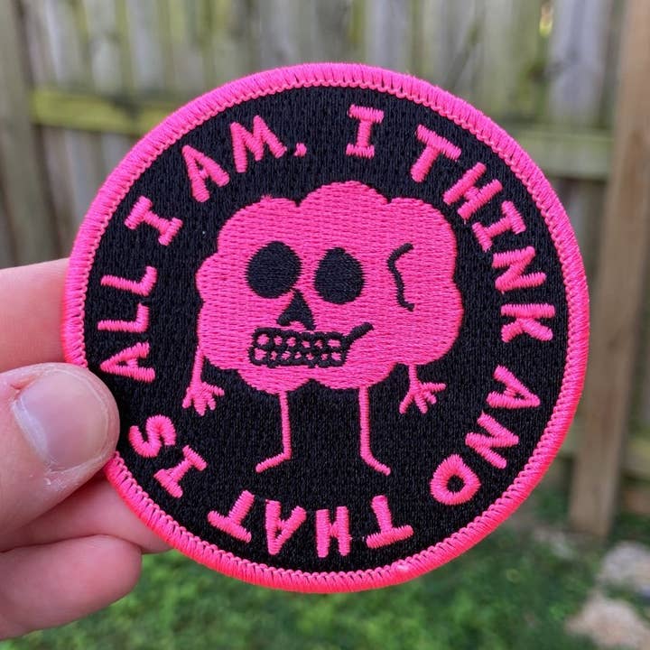 Jeg tror, og det er alt, hvad jeg er patch. Hjerneplaster. for engroshandel hos Pretty Bad Co