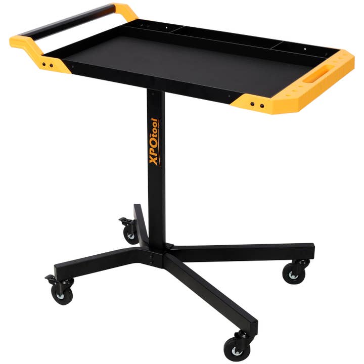 HOMYCASA DESIGN INC - Wholesale Tool Set - Adjustable Height Mobile Work Table Rolling Tool Tray Table5