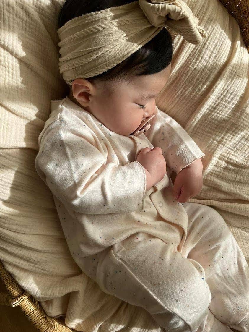 North Baby - Wholesale Jumpsuit - Baby - CAJA - BODY ORGÁNICO BEBÉ MARFIL ROSA6