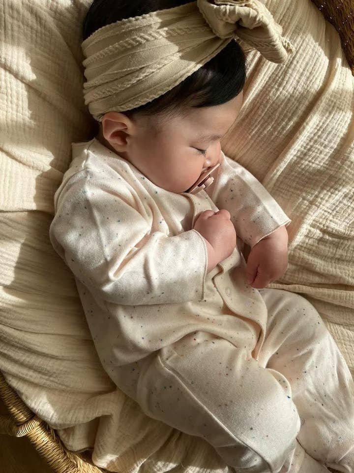 North Baby - Wholesale Jumpsuit - Baby - CAJA - BODY ORGÁNICO BEBÉ MARFIL ROSA6