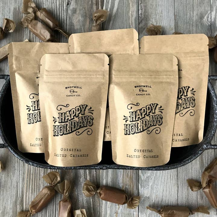 Shotwell Candy Co. - Wholesale Caramel - Holiday Stocking Stuffer Bags