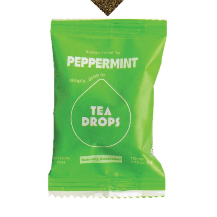 Peppermint Tea Drop - 30 Unit Single Serves for wholesale by Tea Drops