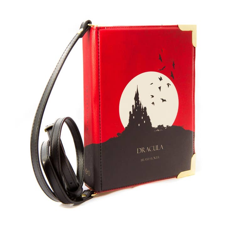 Well Read Company - Wholesale Crossbody Bag - Women's - Dracula Moon Red Book Handbag Crossbody Purse6
