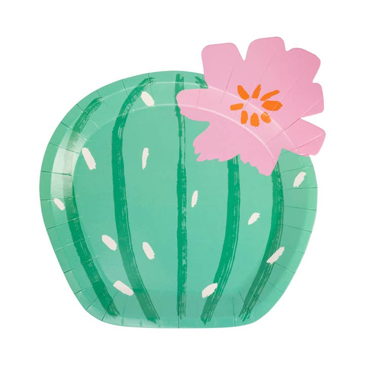 My Mind’s Eye - Wholesale Disposable Plate - FST1143 - Fiesta Cactus 9" Plate