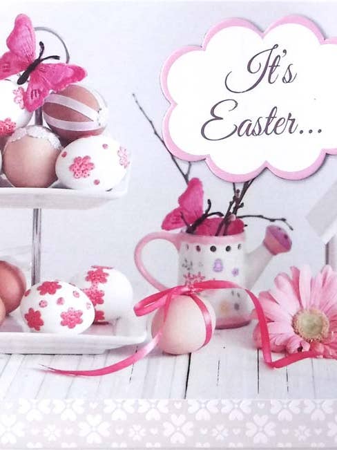 Rosedale Gold Easter Greeting Cards - General (3pk) 50520 for wholesale by A-Line Greetings