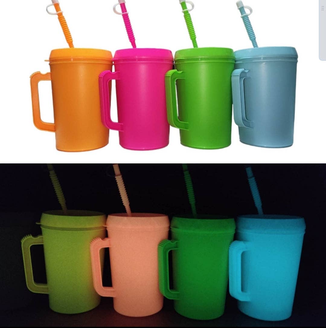 Scratch Decor - Wholesale Insulated Mug/Tumbler - "Fueled By Iced Coffee and Anxiety" HIP SIPS Mega Mug 34oz2