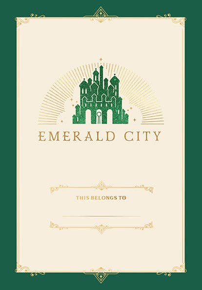 Insight Editions - #1 Pop Culture Publisher - Wholesale Journal/Diary - Wicked: Emerald City Journal with Ribbon Charm3