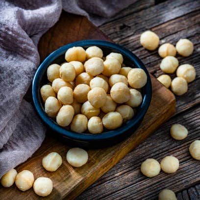HECOSFAIR - Vendita all'ingrosso Frutta secca - Noci di macadamia crude biologiche provenienti dall'Australia