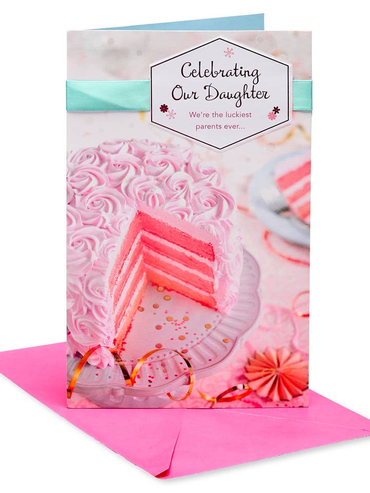 Anniversaire de notre fille | Carte d'anniversaire pour fille pour la vente par DICKENS INC.